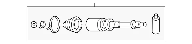 Cv Joint Kit - Mazda (ftf122620)