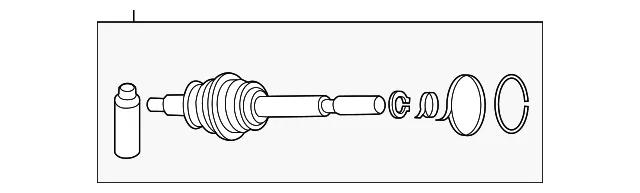 Cv Joint Kit - Mazda (gtc522610)