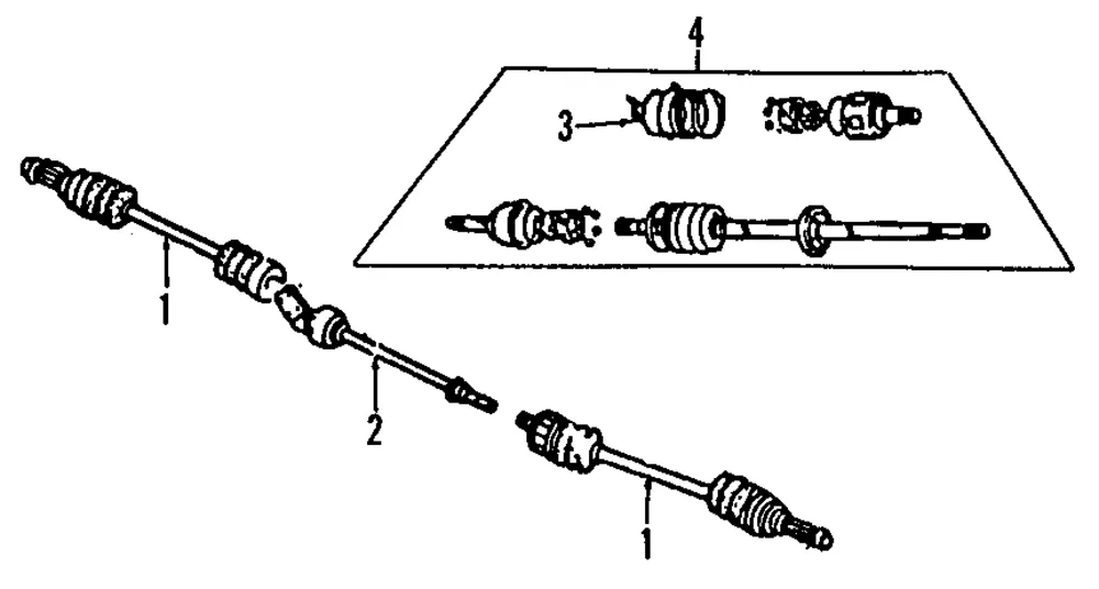 Cv Joint Boot Kit - Mazda (g06322530a)