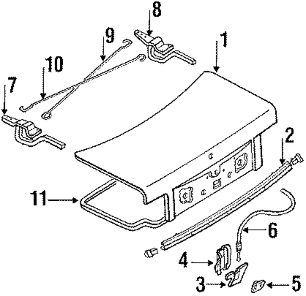 Release Cable - Mazda (g21156870a)