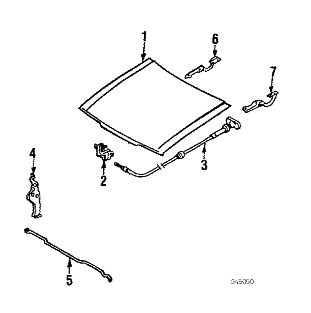 Lock Support - Mazda (gb0652820d)
