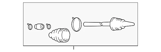 Outer Cv Joint - Mazda (gd4422510a)