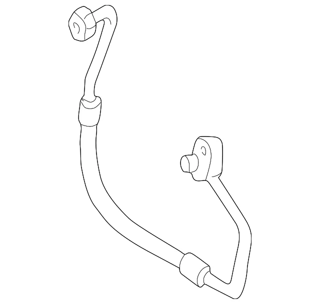 A/C Refrigerant Discharge Hose - Mazda (gd7a61461)