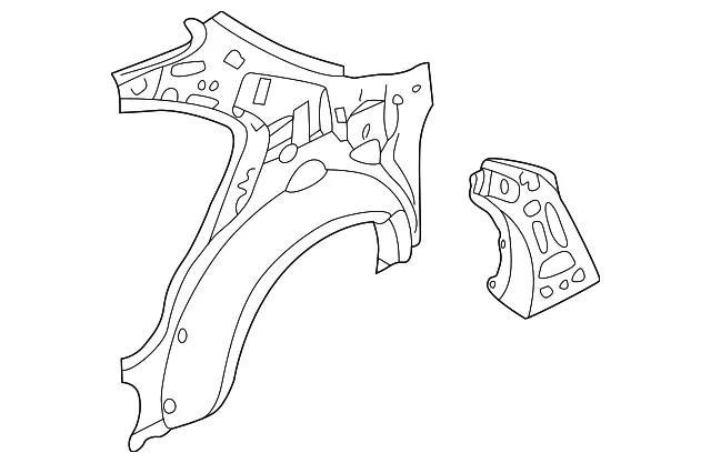 Inner Panel - Mazda (gd7a7111x)