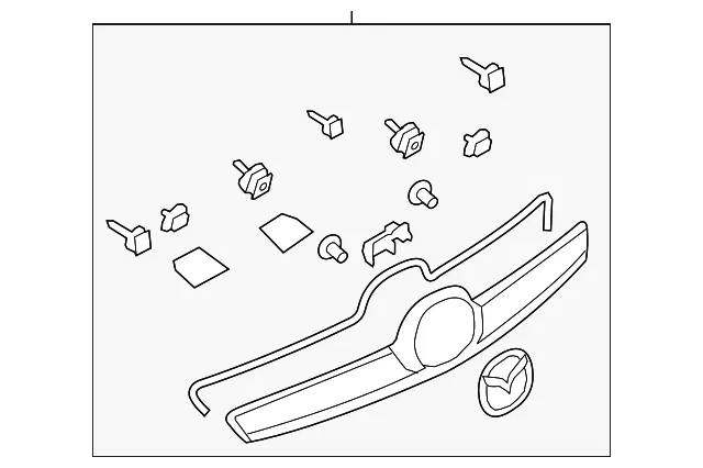Deck Lid Finish Panel - Mazda (gs3l50810e50)