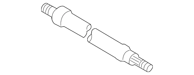 Cv Intermediate Shaft - Mazda (gg6825721)