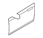 Outer Panel - Driver's Side (LH) - Mazda (GP9A-59-031B) - view 3