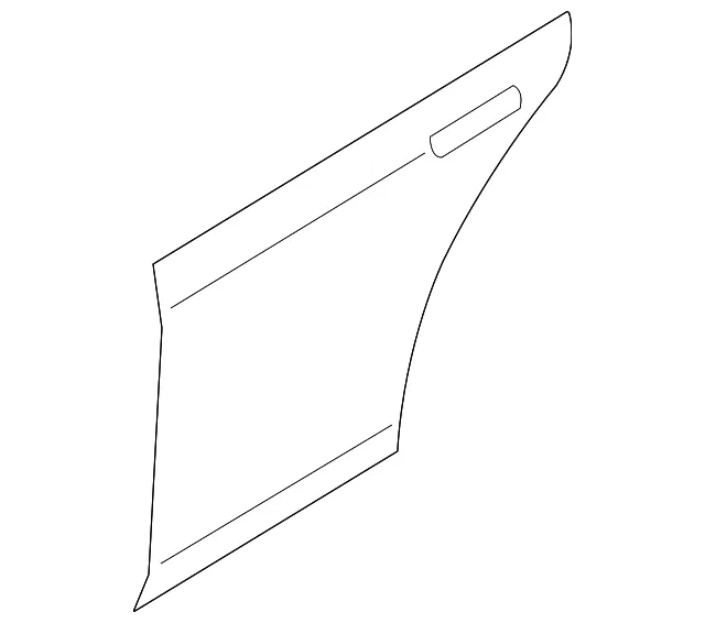 Outer Panel - Driver's Side (LH) - Mazda (GP9A-73-031B)