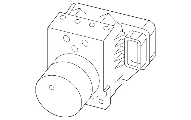 ABS Control Unit - Mazda (gry7437a0)