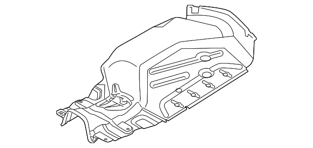 Tank Shield - Mazda (gs3l42740b)