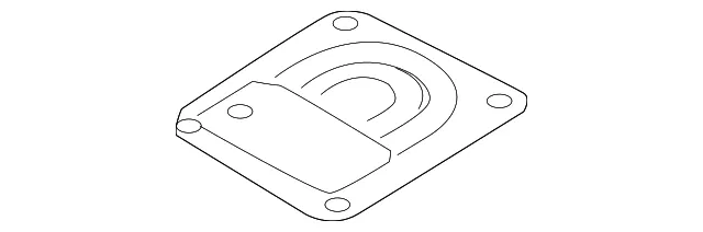 Trunk Floor Access Cover - Mazda (gs3l56070a)