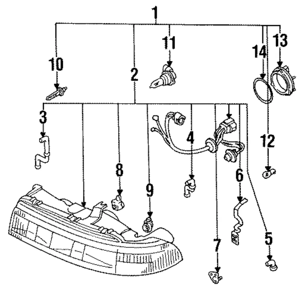 Tube Bracket - Mazda (h380510a7)