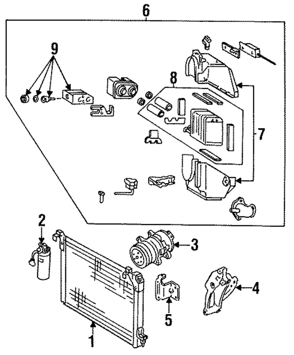 Pulley Adjust Bracket - Mazda (jf0415951a)