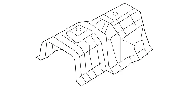 Floor Pan Heat Shield - Mazda (kd4556444a)