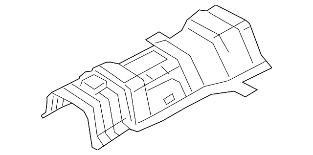 Floor Pan Heat Shield - Mazda (sh01133k0a)