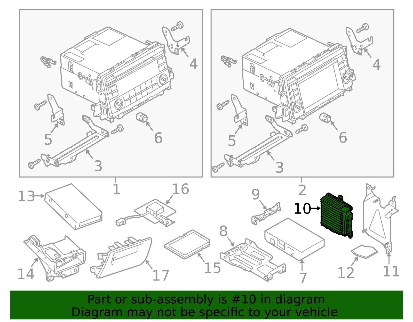 Radio Amplifier - Mazda (kd4666a20a) - view 2