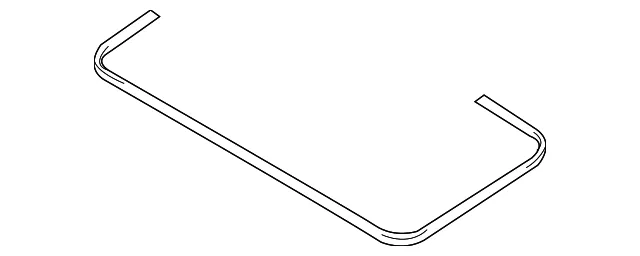 Sunroof Seal - Mazda (kd476998106)