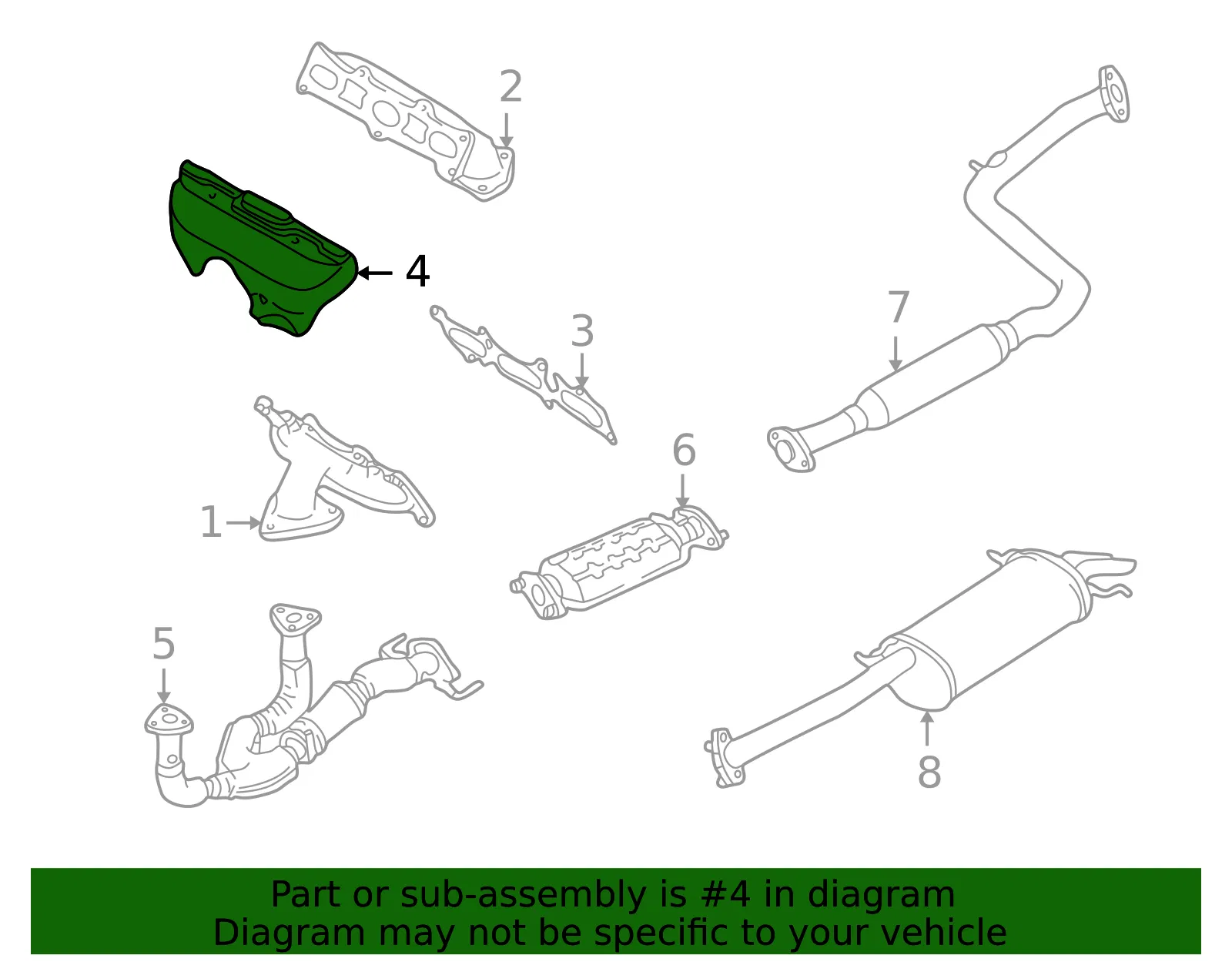 Heat Shield - Mazda (kl0213390a) - view 2