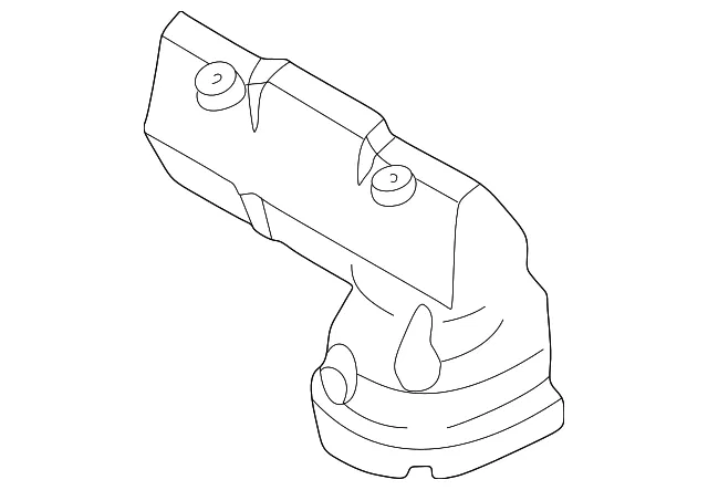Heat Shield - Mazda (kl5013390a)