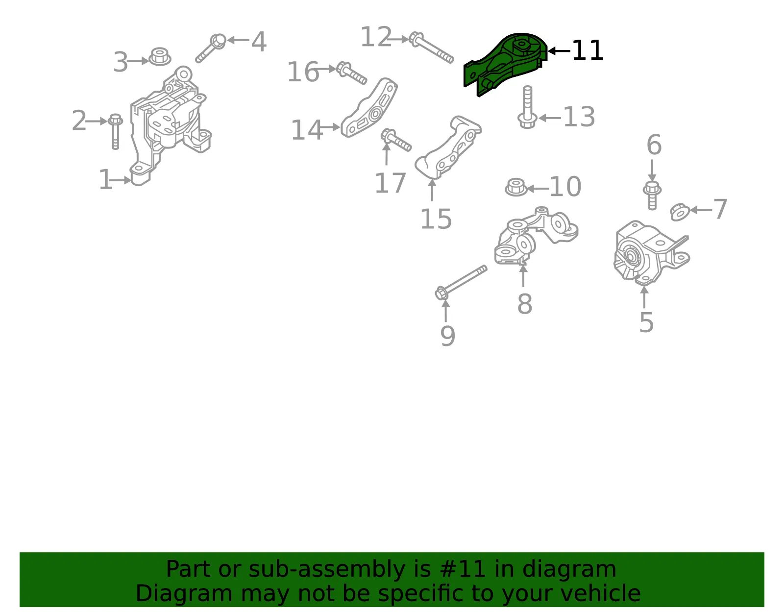Rear Mount - Mazda (kn4c39040) - view 2