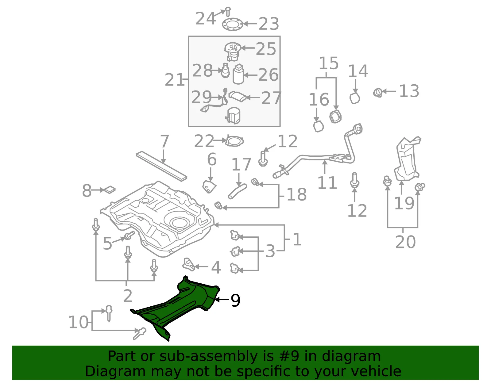 Tank Shield - Mazda (l20642741a) - view 2