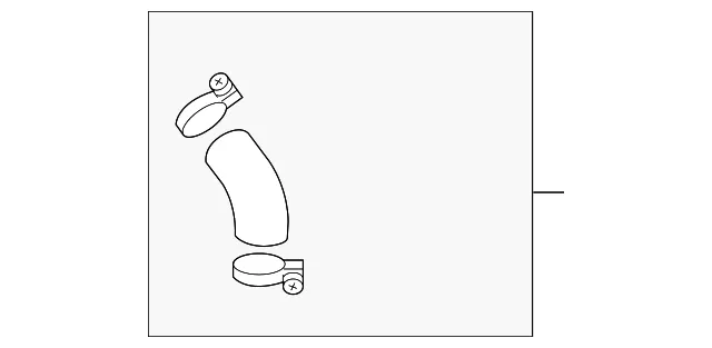 Inter-Cooler Pipe - Mazda (l3k913760c)