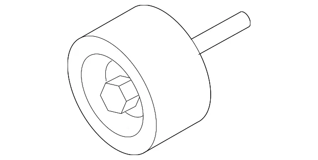 Idler Pulley - Mazda (l50115940a)