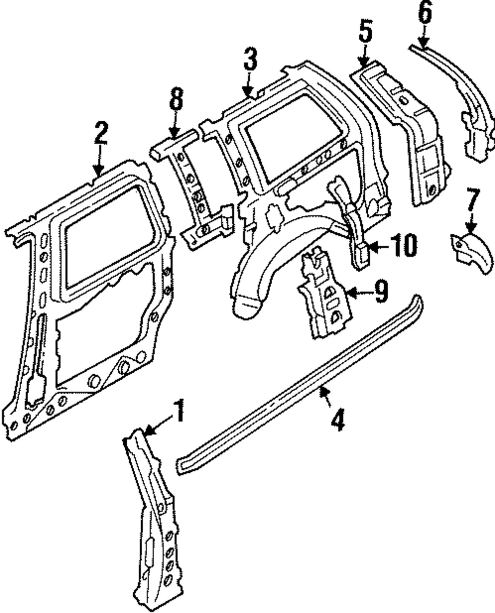 Corner Panel - Mazda (la0171450c)