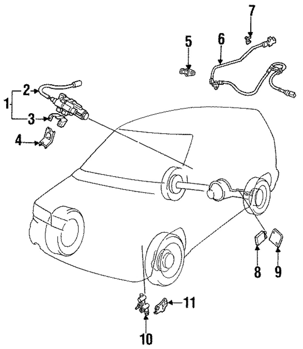 ABS Control Unit - Mazda (la3143780a)