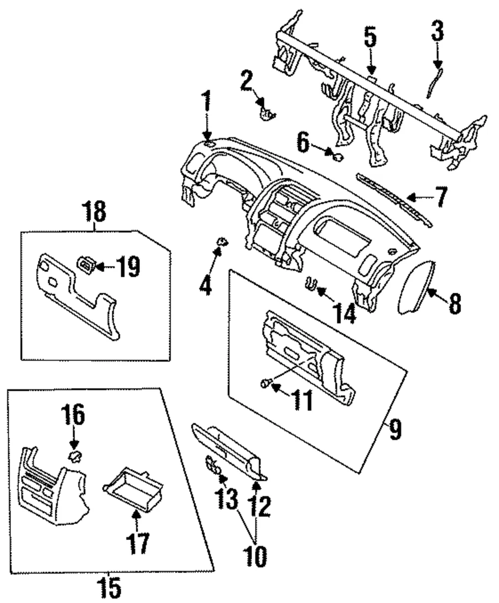 Lower Panel - Mazda (lb8264270c90)