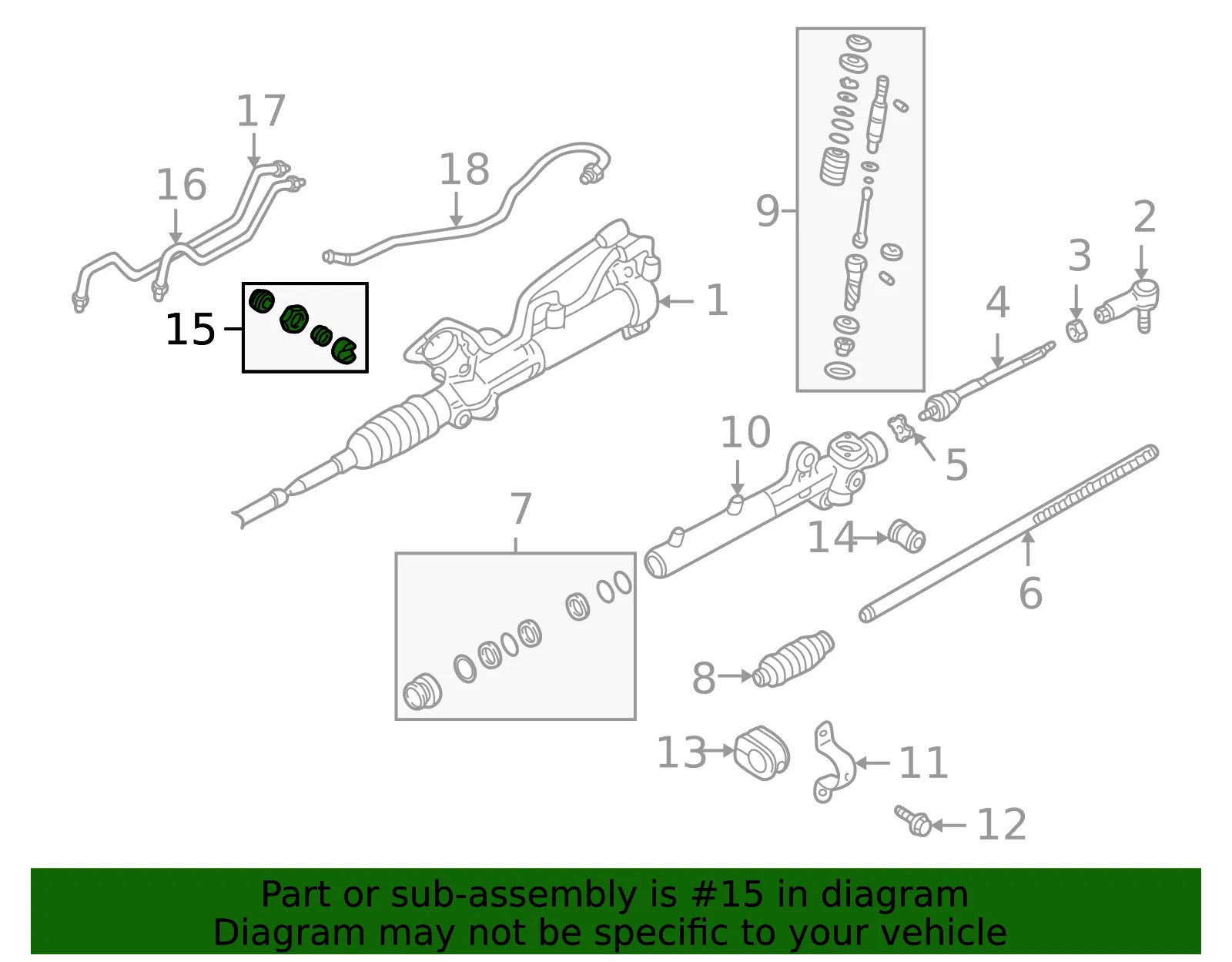 Mount Kit - Mazda (lc623211xa) - view 2