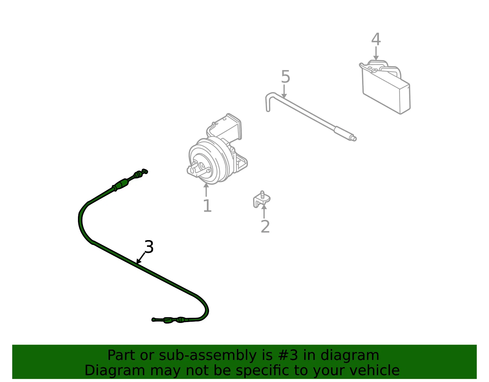 Cable - Mazda (lc6266311d) - view 2
