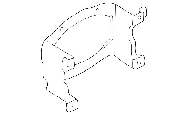 Radio Speaker Bracket - Mazda (lc62669b0a)