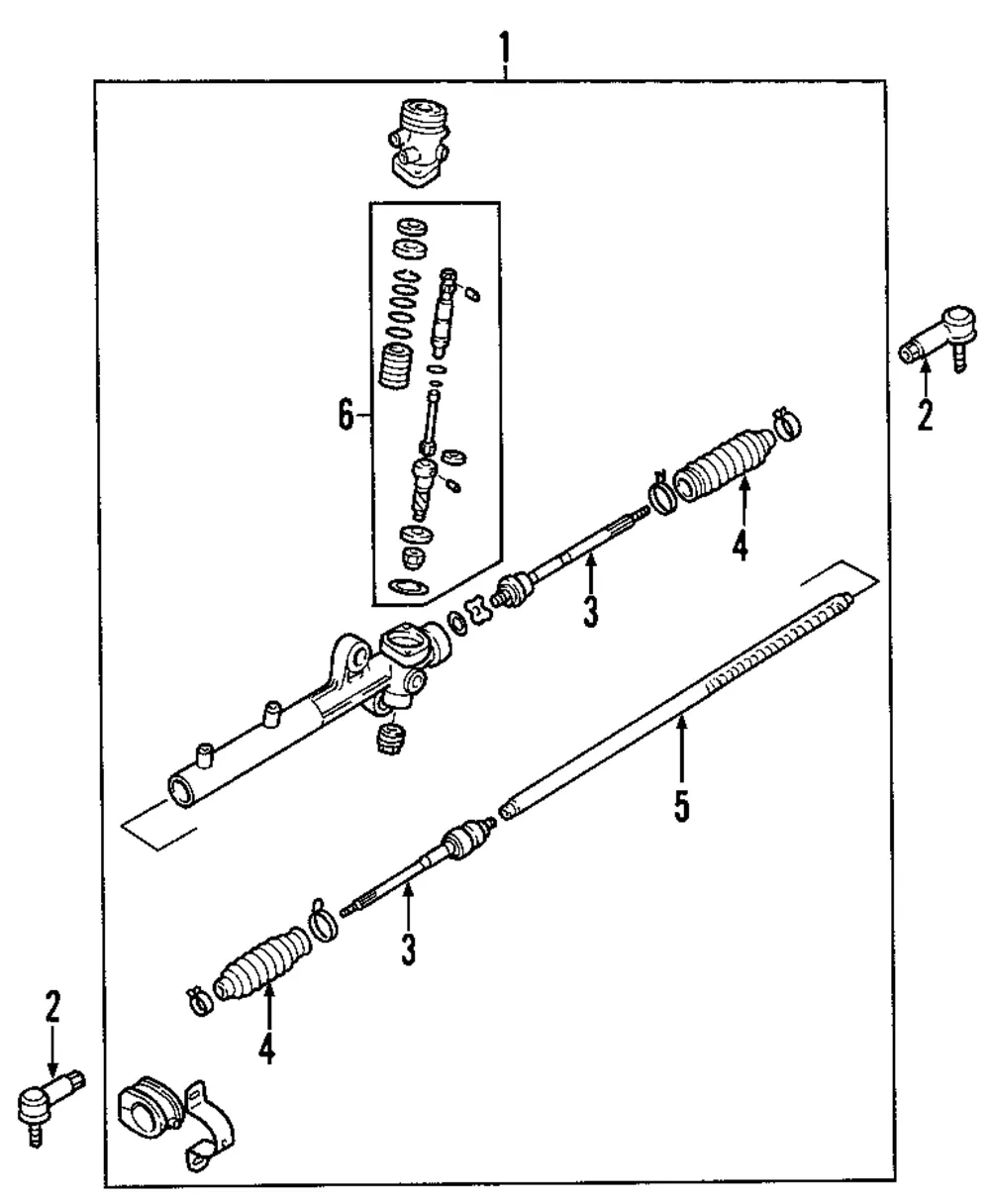 Pinion Valve - Mazda (ld4732380)