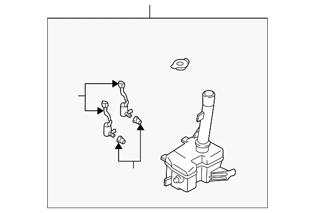 Washer Reservoir - Mazda (le4467480)