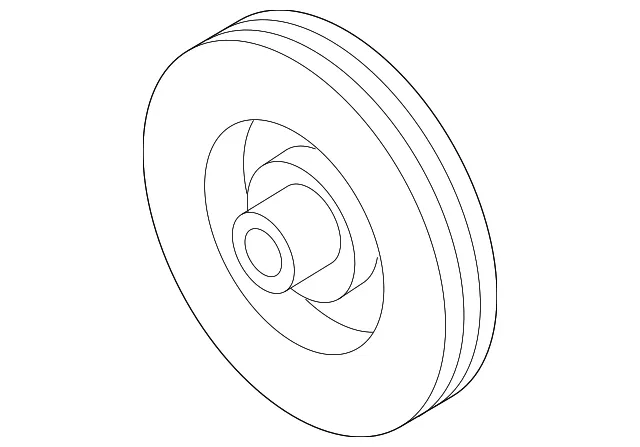 Pulley - Mazda (lf2611400b)