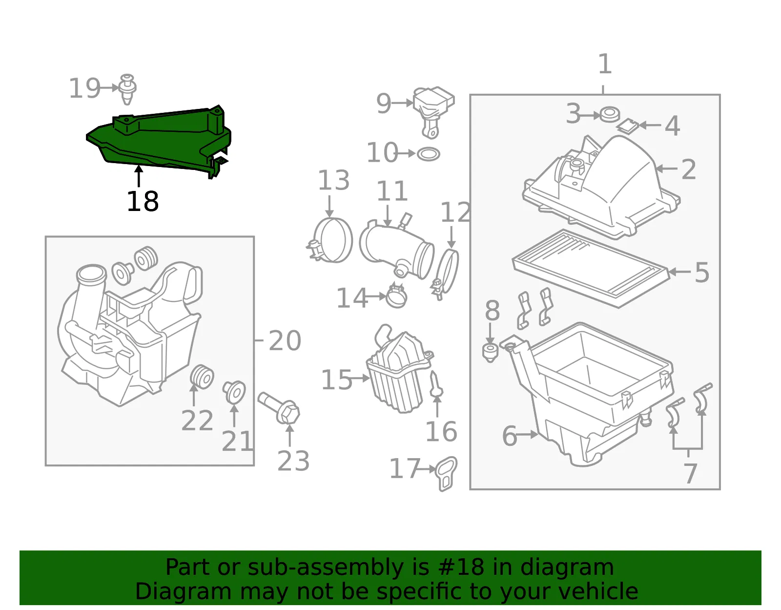 Baffle Plate - Mazda (lfb613204) - view 2