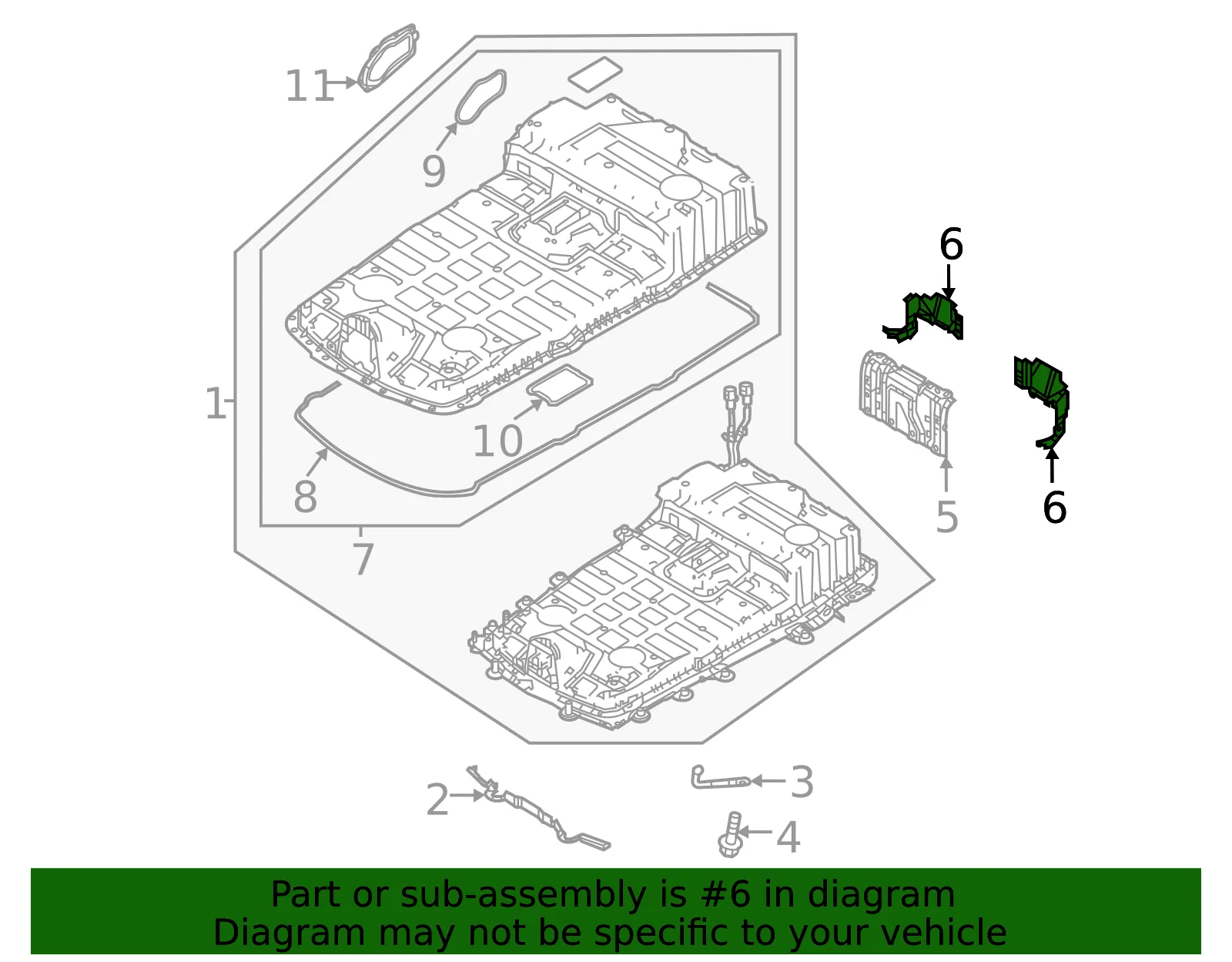 Rear Shield - Mazda (mh013024x) - view 2