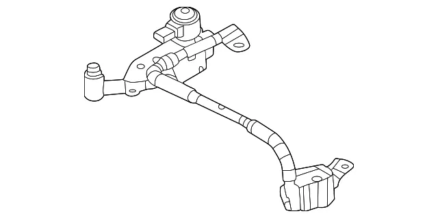 Cooler Pipe - Mazda (mh01302x0a)