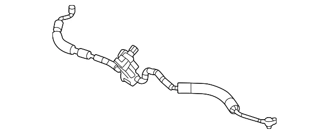 Cooler Pipe - Mazda (mh01302yya)