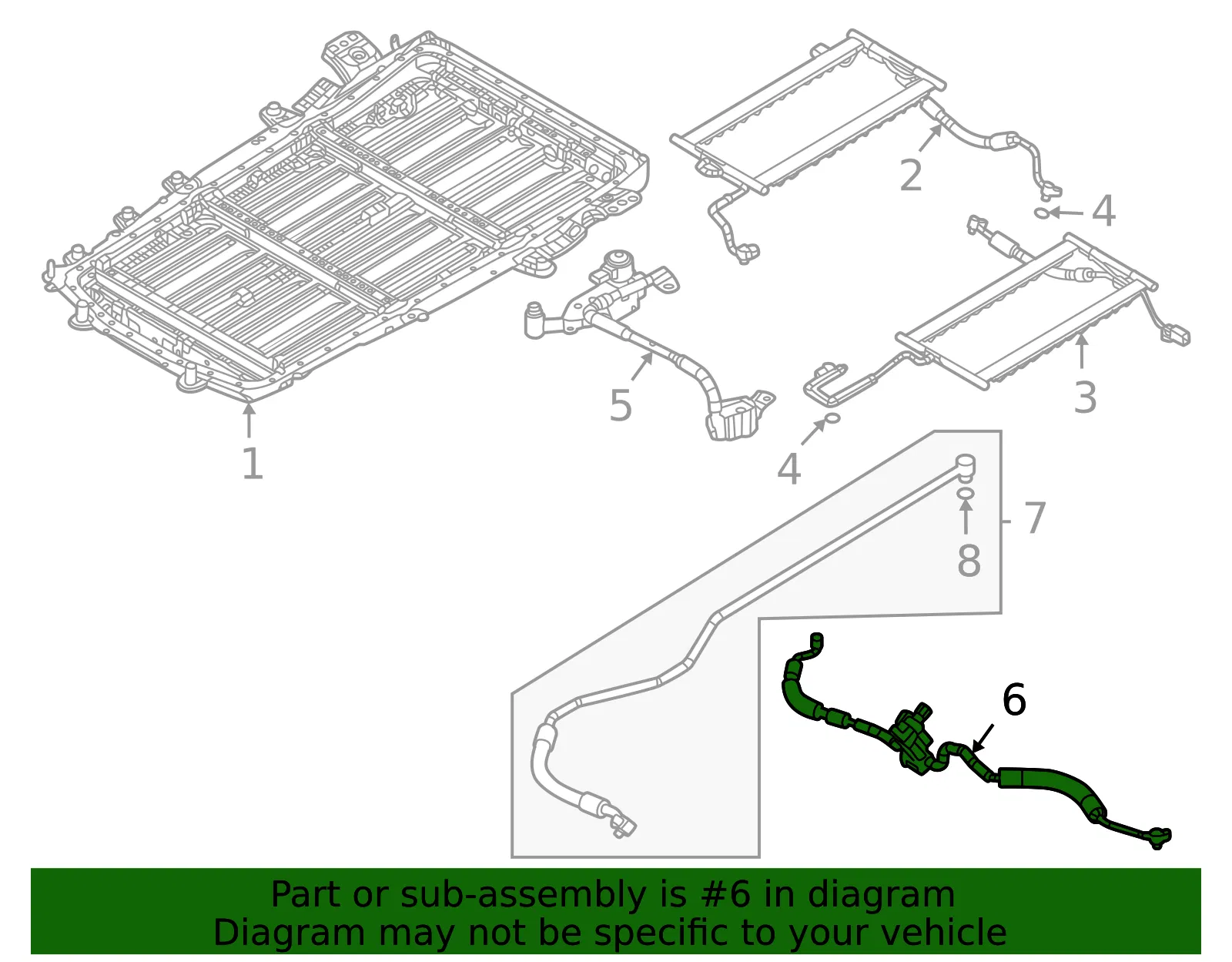 Cooler Pipe - Mazda (mh01302yya) - view 2