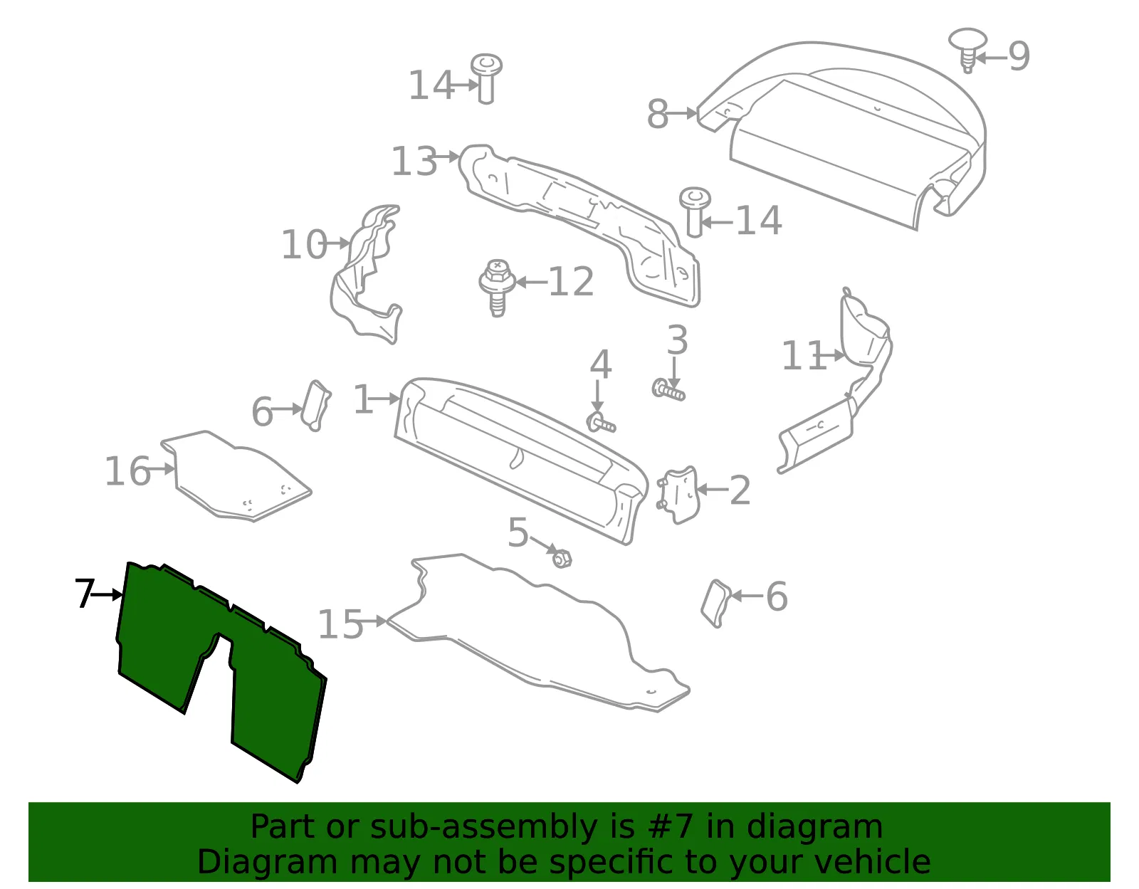 Partition Panel - Mazda (n06668693e02) - view 2