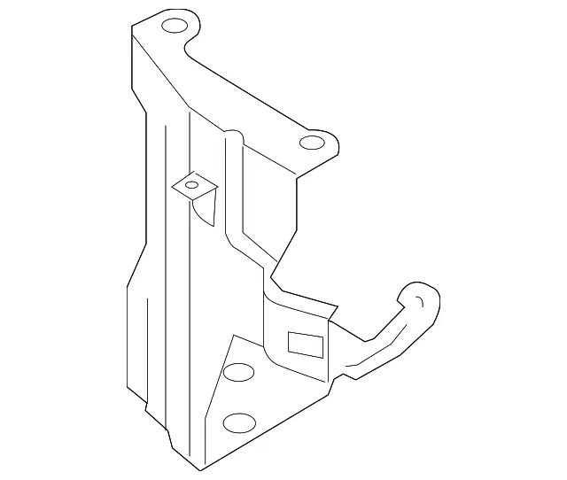 Secondary Air Injection Pump Bracket - Mazda (n3r113920a)