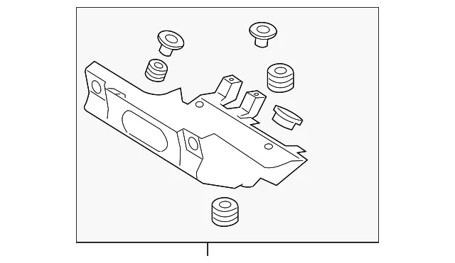 Air Inlet Shield - Mazda (n3h3133c0d)