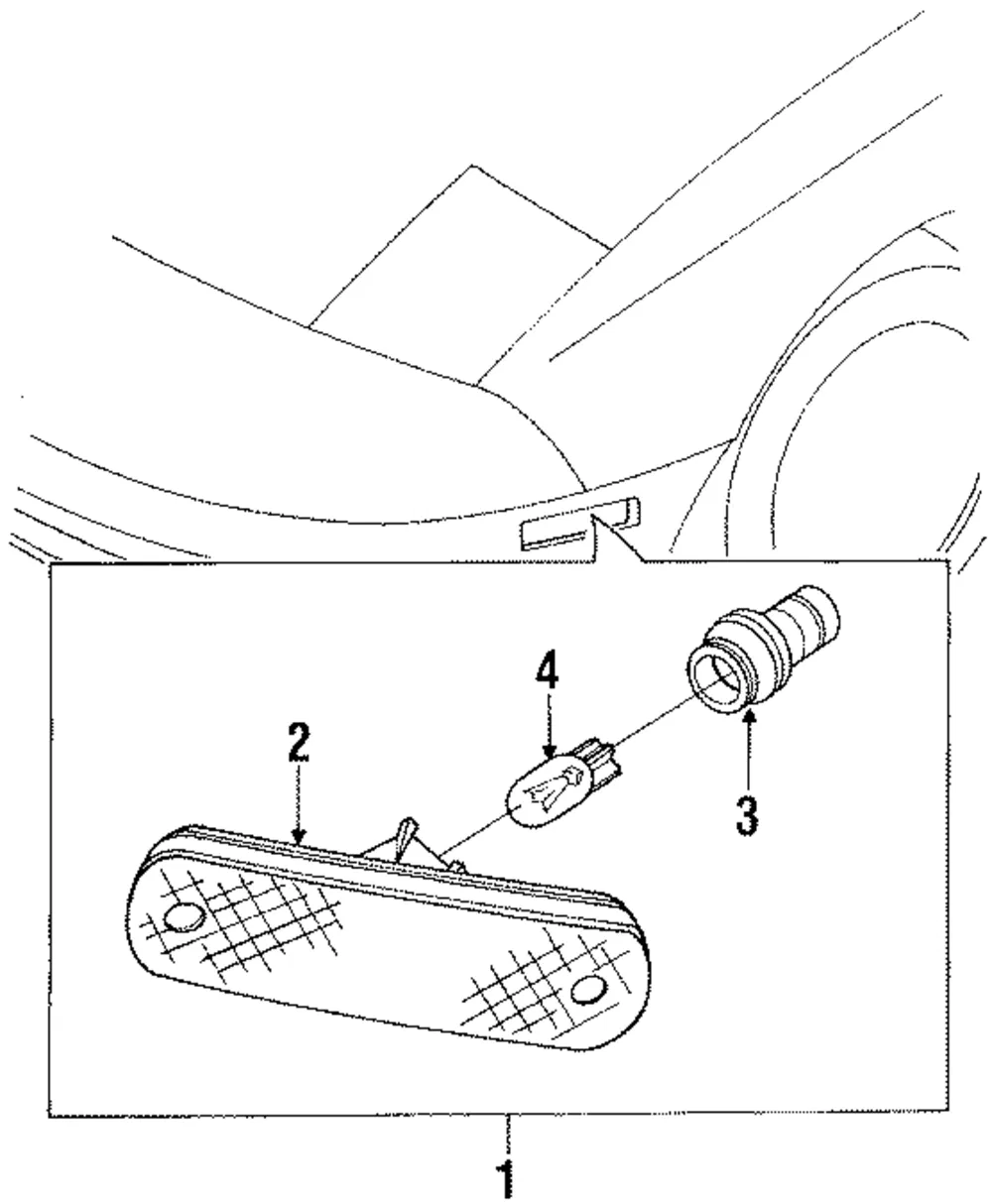 Lens & Housing - Mazda (na01515f1c)