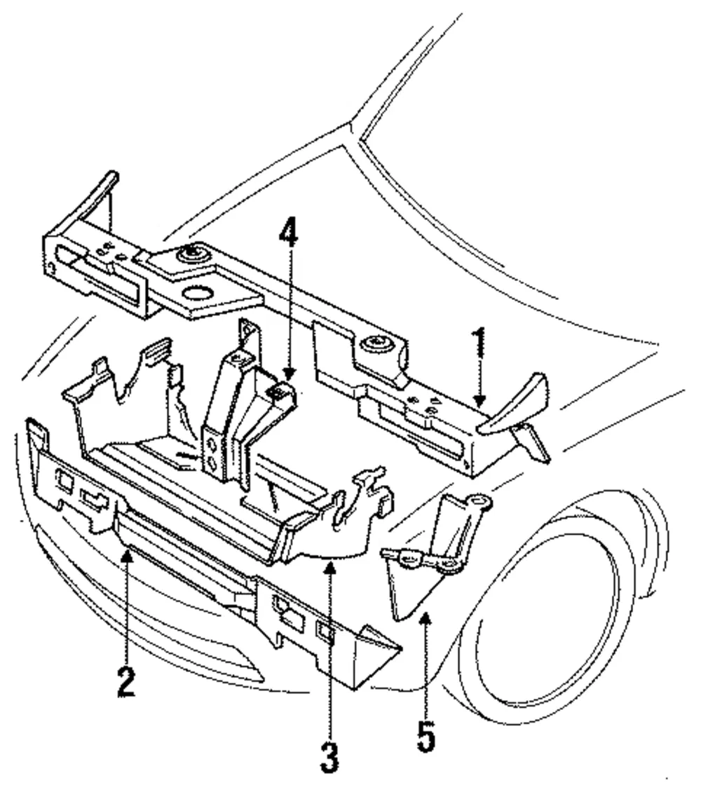 Center Support - Mazda (na0156221b)
