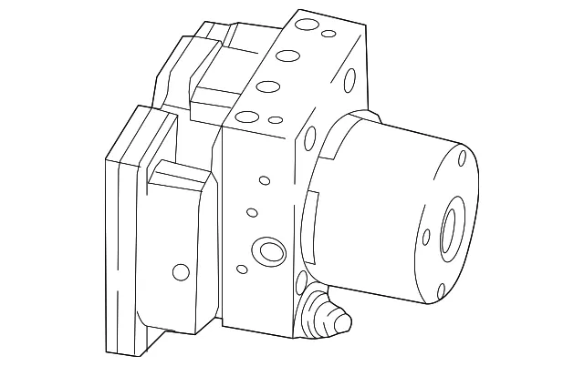 ABS Control Unit - Mazda (nayj437a0e)