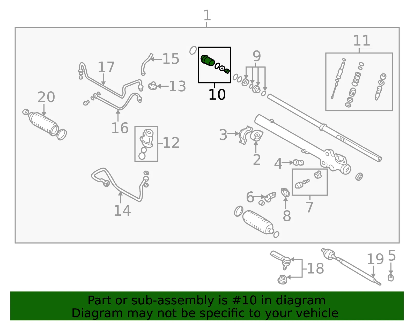Gear Retainer - Mazda (nc1032154a) - view 2