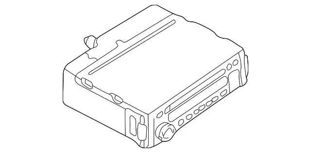 Radio Control Unit - Mazda (ne02669r0)