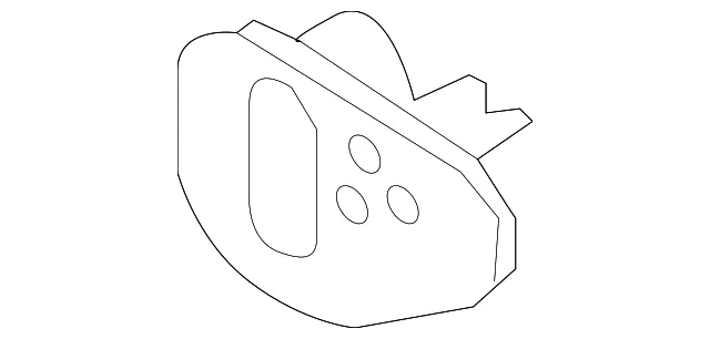 A/C Refrigerant Line Grommet - Mazda (ne8561a02)